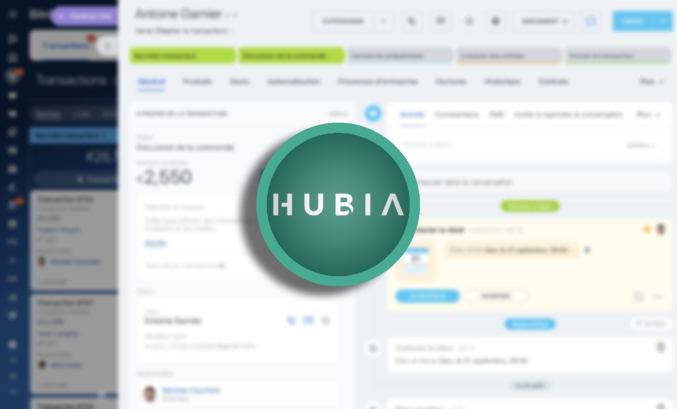 HUBIA accès